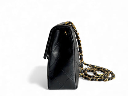 CHANEL Lambskin Quilted Small Single Flap