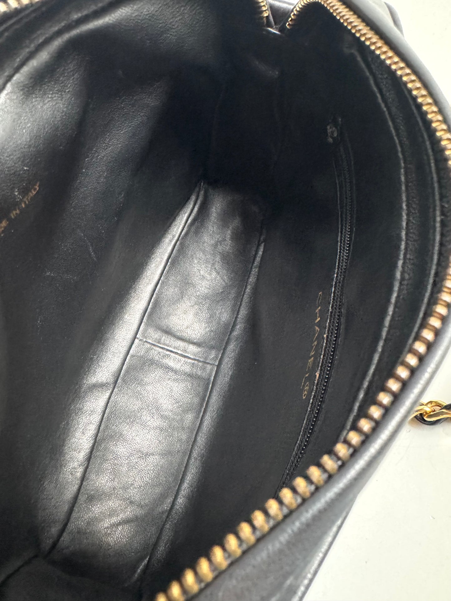CHANEL CC Quilted Lambskin Camera Bag