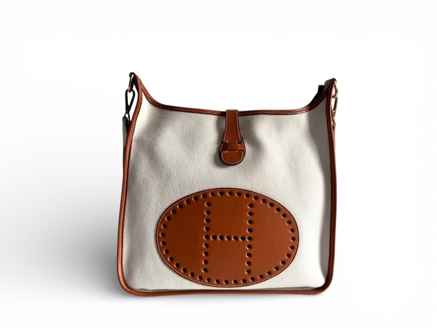 HERMÈS Toile Evelyne GM