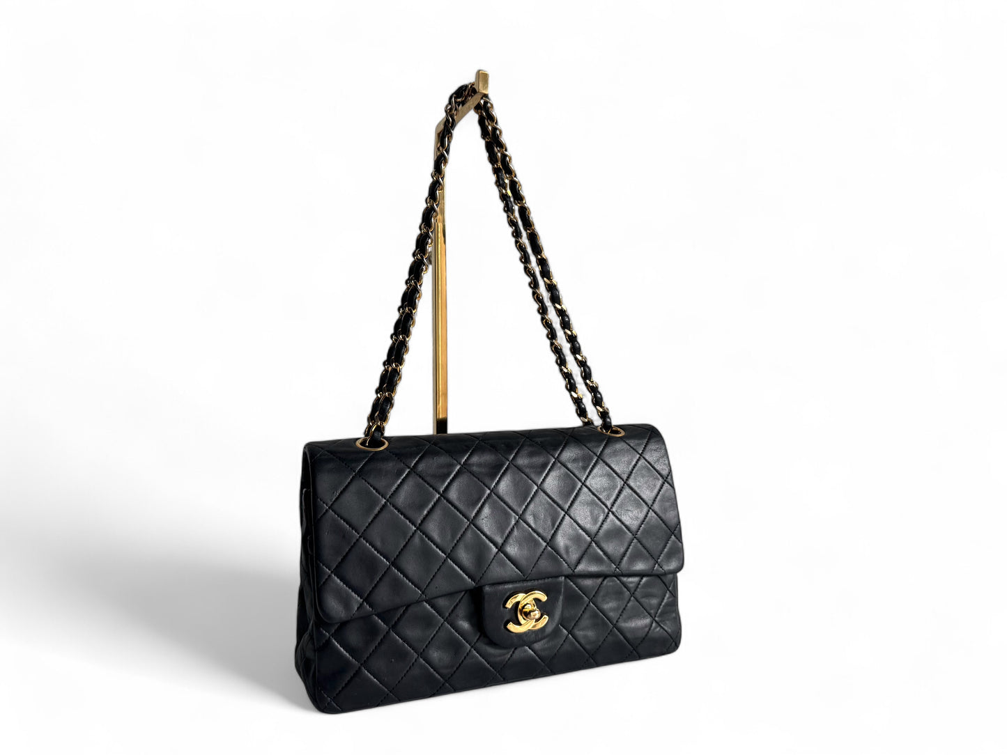 CHANEL Lambskin Medium Classic Double Flap Bag