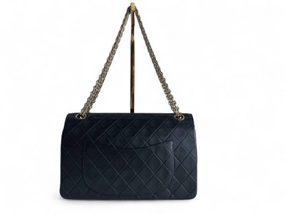 CHANEL Lambskin Medium Mademoiselle Double Flap