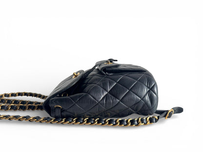 CHANEL Lambskin Quilted Backpack