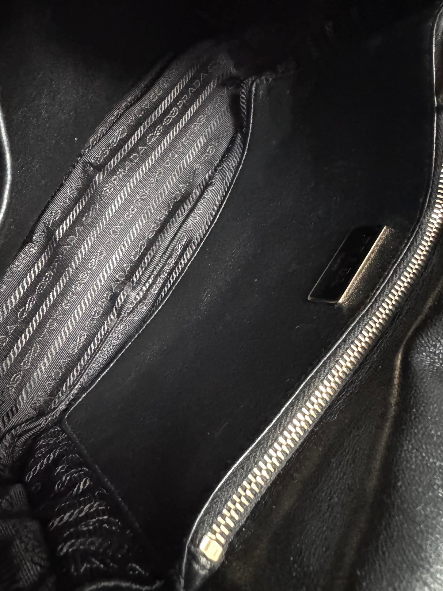 PRADA System Nappa Leather Patchwork Bag