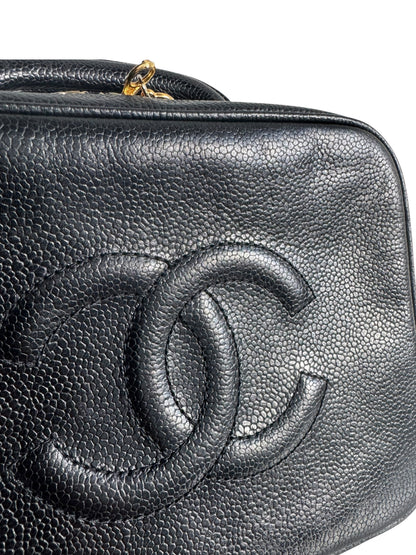 CHANEL Caviar Timeless CC Vanity Case