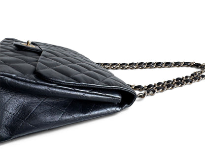 CHANEL Lambskin Quilted Jumbo Single Flap