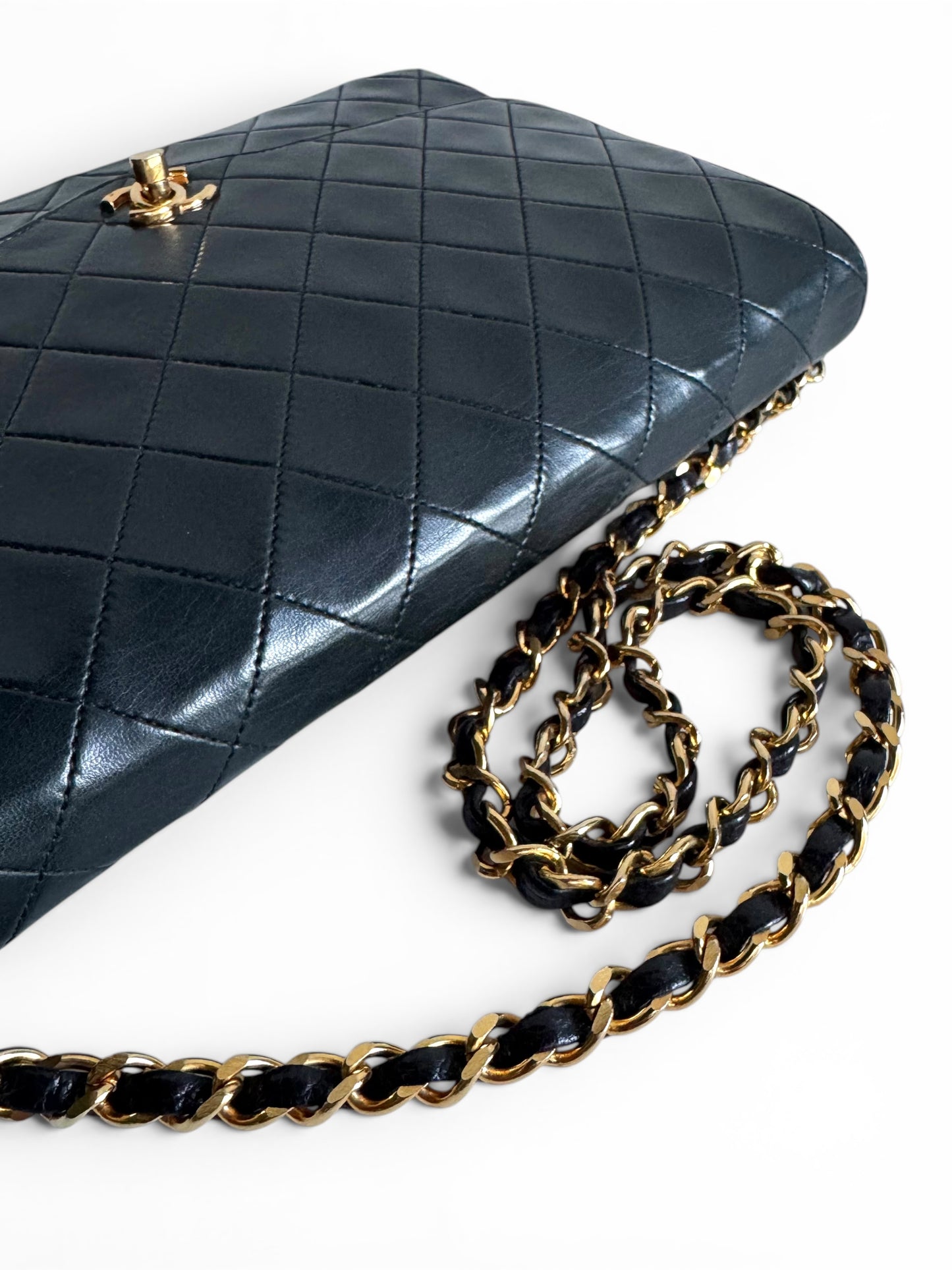 Chanel Lambskin Vintage Single Flap Bag