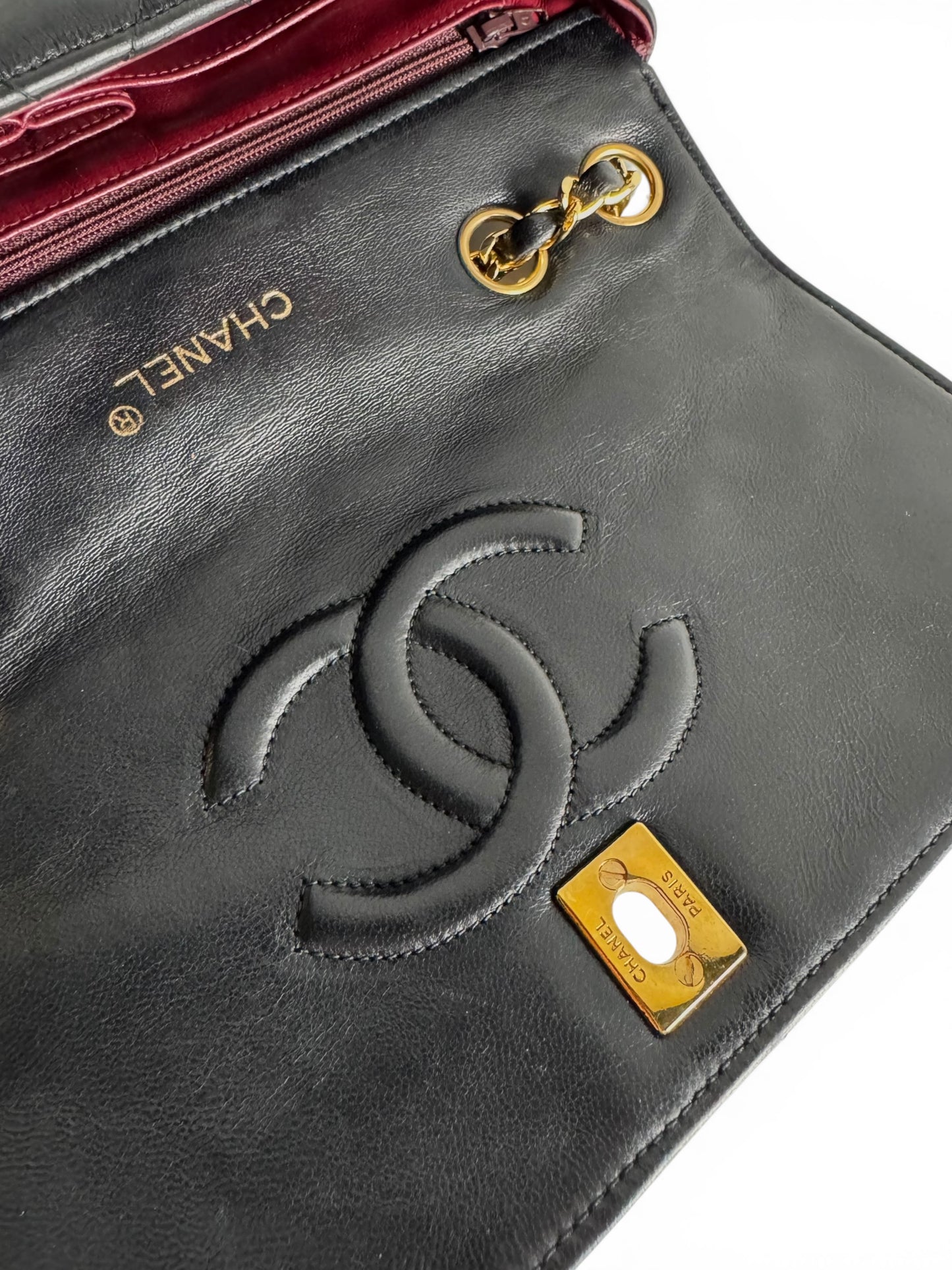 Chanel Vintage Lambskin Flap Bag