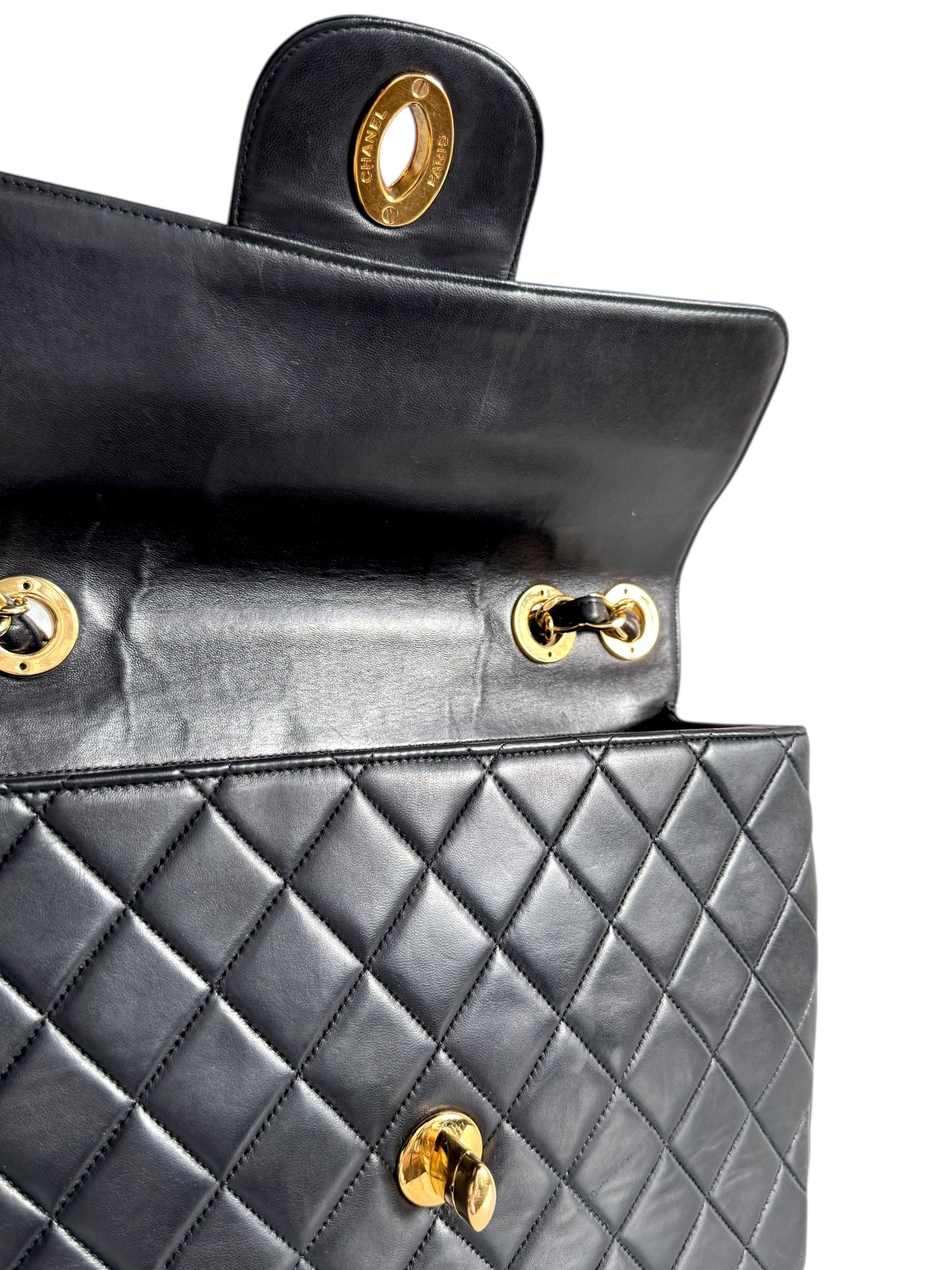 CHANEL Classic Maxi Lambskin Leather Flap Bag