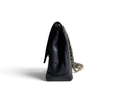 CHANEL Lambskin Medium Mademoiselle Double Flap