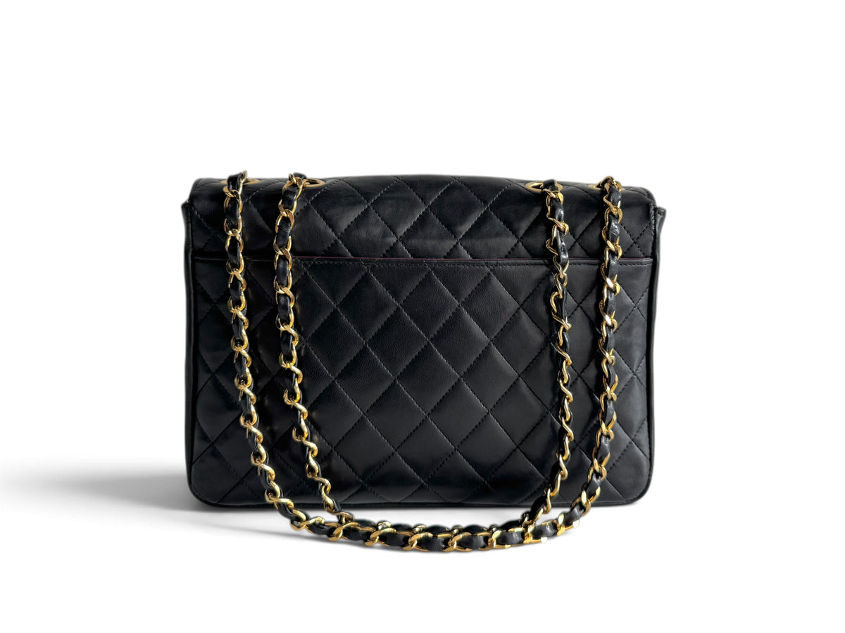 Chanel Vintage Lambskin Flap Bag