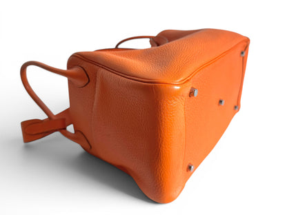 HERMES Taurillon Clemence Lindy 34