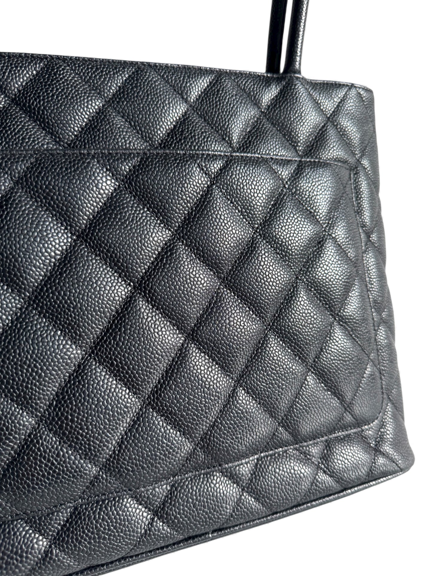 CHANEL Caviar Quilted Medallion Tote