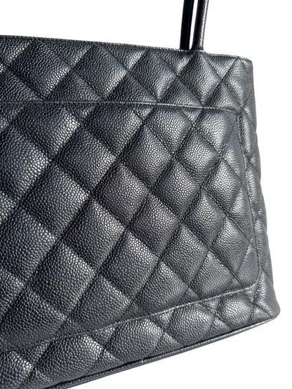 CHANEL Caviar Quilted Medallion Tote