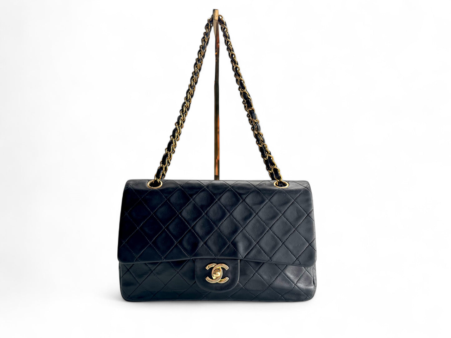 CHANEL Timeless Lambskin Classic Double Flap Bag