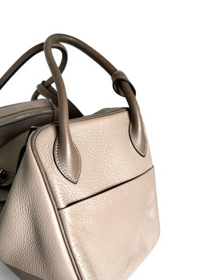 HERMES Taurillon Clemence Lindy 34