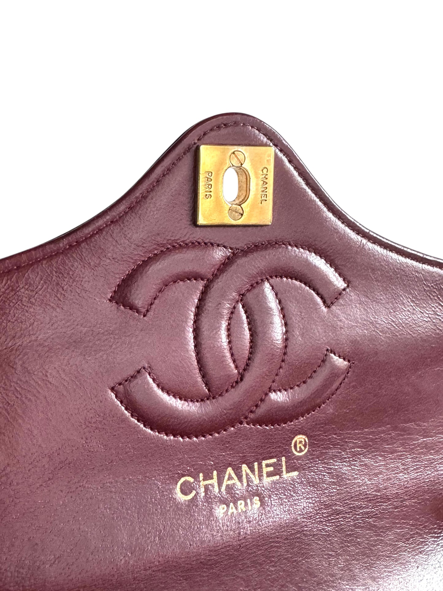 CHANEL Lambskin Quilted Small Single Flap