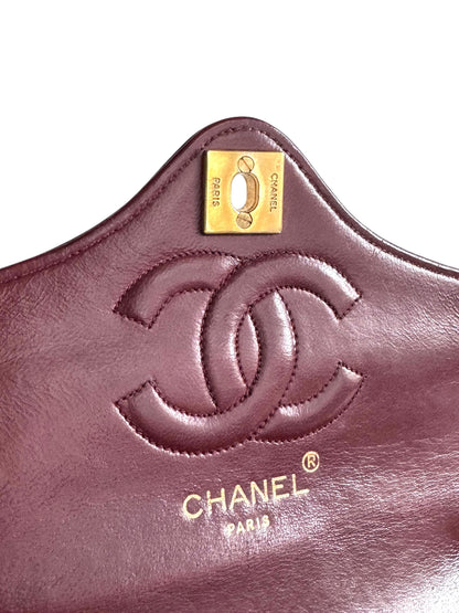 CHANEL Lambskin Quilted Small Single Flap