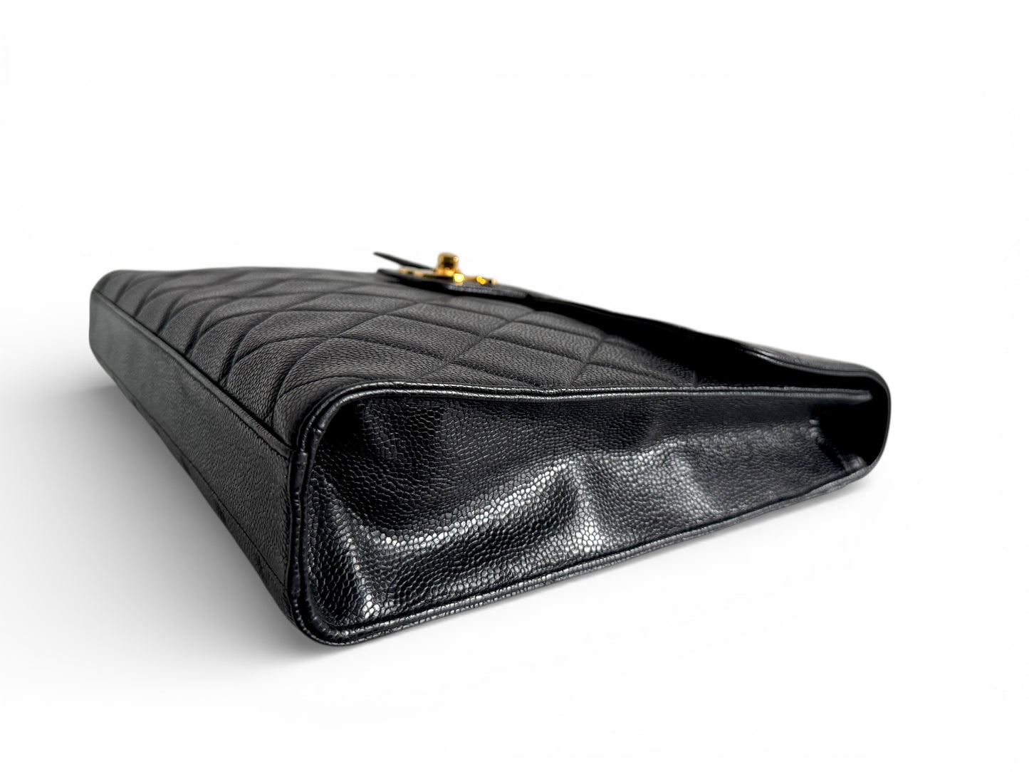 CHANEL Caviar Quilted Briefcase Laptop Bag