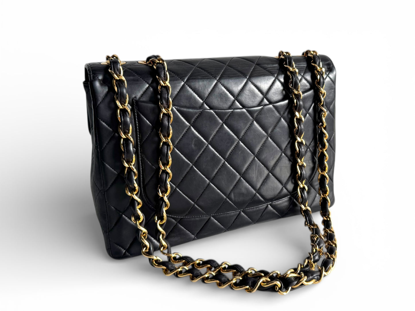 CHANEL Classic Maxi Lambskin Leather Flap Bag