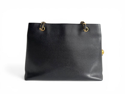 CHANEL Caviar Flap Shoulder Bag