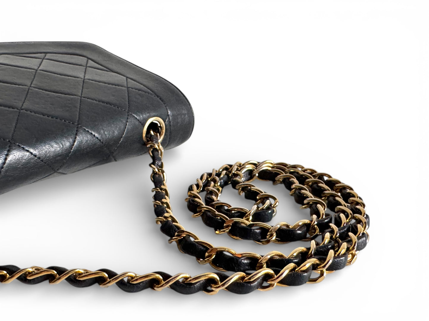 CHANEL Lambskin Diana Flap Bag Medium Bag