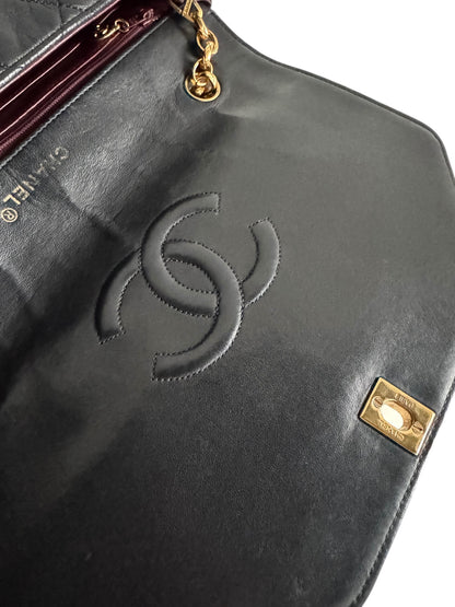 CHANEL Lambskin Diana Crossbody Bag