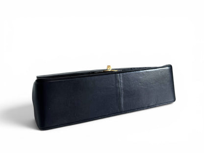 CHANEL Lambskin Medium Mademoiselle Double Flap