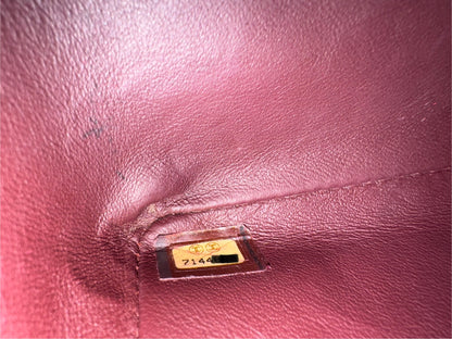 CHANEL Lambskin Quilted Jumbo Single Flap Bag