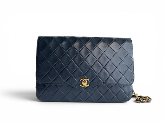 Chanel Lambskin Vintage Single Flap Bag