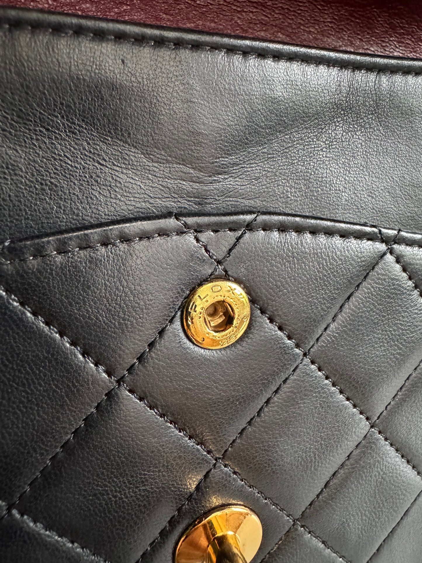 CHANEL Medium Tall Classic Lambskin Double Flap