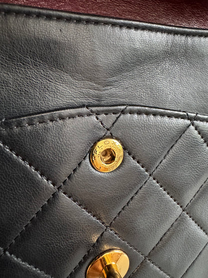 CHANEL Medium Tall Classic Lambskin Double Flap