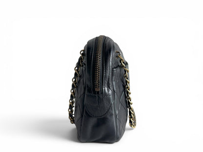 CHANEL Vintage Quilted Camera Bag