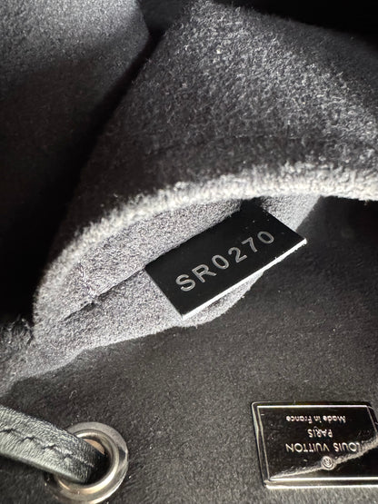 LOUIS VUITTON Patent Monogram Hot Springs Backpack