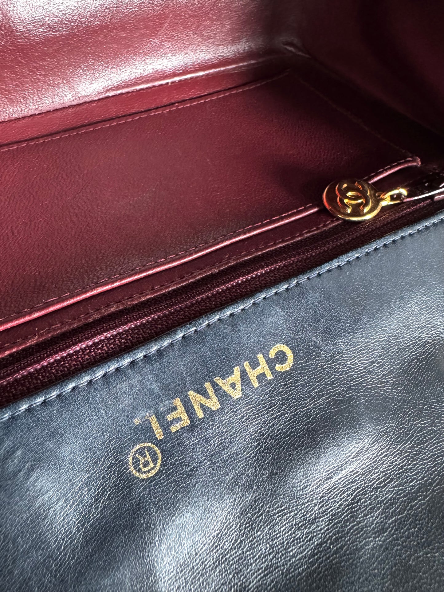 CHANEL Lambskin Small Diana Flap