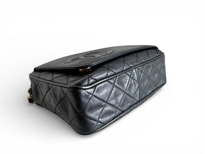 CHANEL CC Quilted Lambskin Camera Bag