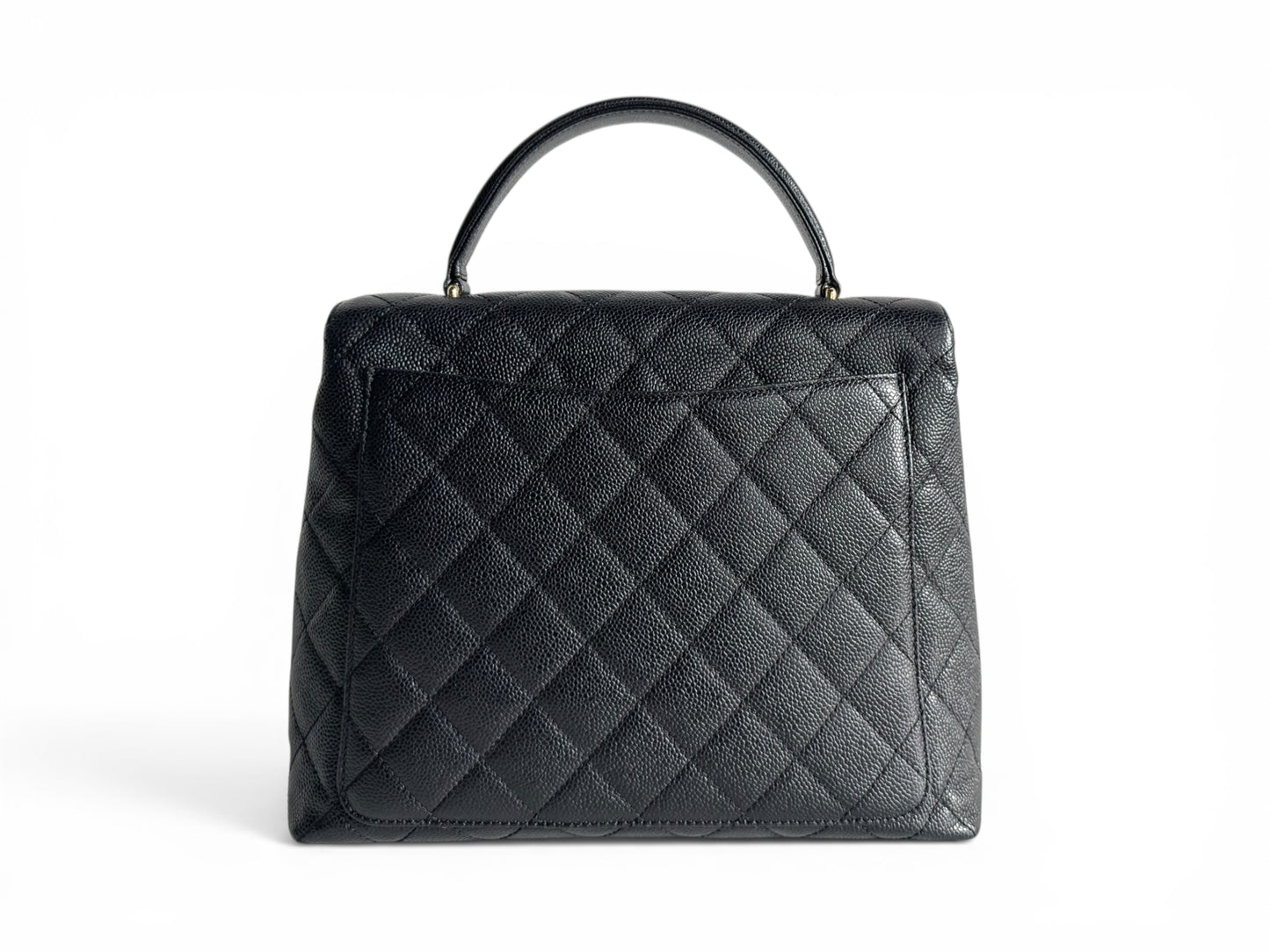 CHANEL Caviar Quilted Jumbo Kelly Flap