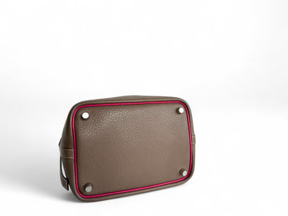 HERMÈS Chevre Mysore Éclat Picotin 18