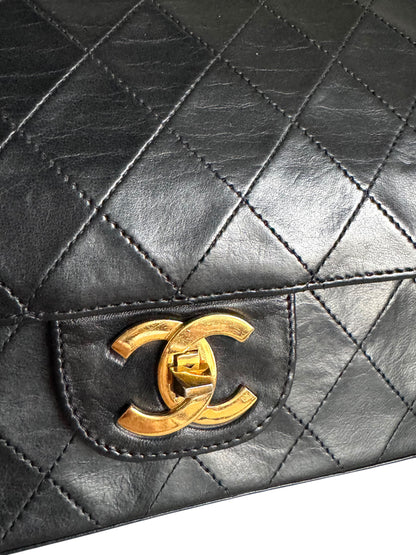 CHANEL Matelasse Lambskin Double Flap