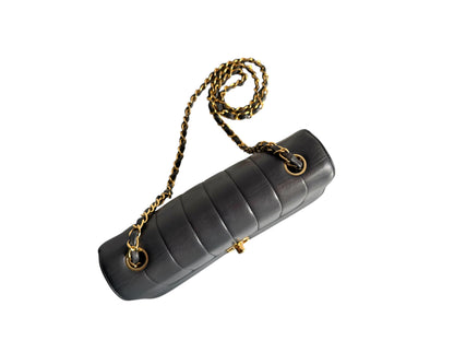 CHANEL Lambskin Vertical Flap Bag
