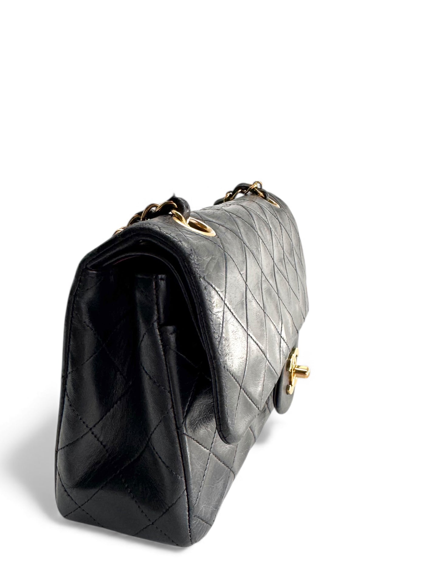 CHANEL Timeless Lambskin Classic Double Flap Bag