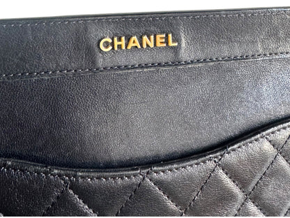 CHANEL Calfskin Curve Flap Bag