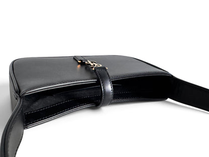 SAINT LAURENT Smooth Calfskin Le 5 A 7 Mini Hobo Bag