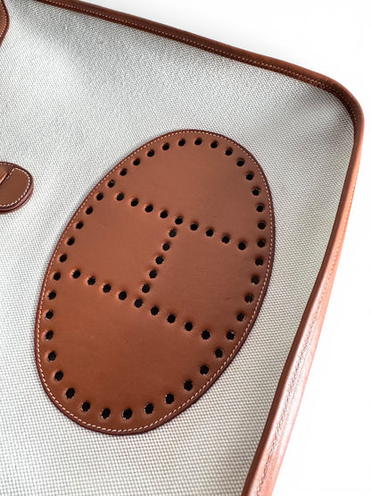 HERMÈS Toile Evelyne GM