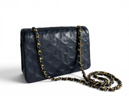 CHANEL Lambskin Quilted Small Single Flap