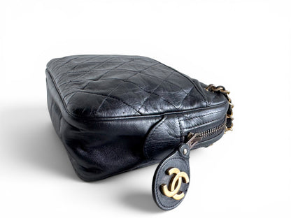 CHANEL Vintage Quilted Camera Bag