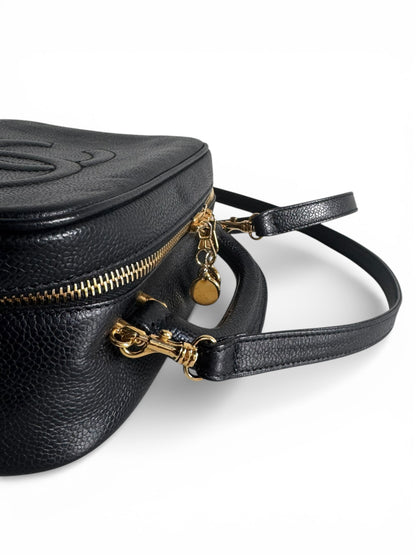 CHANEL Caviar Timeless CC Vanity Case