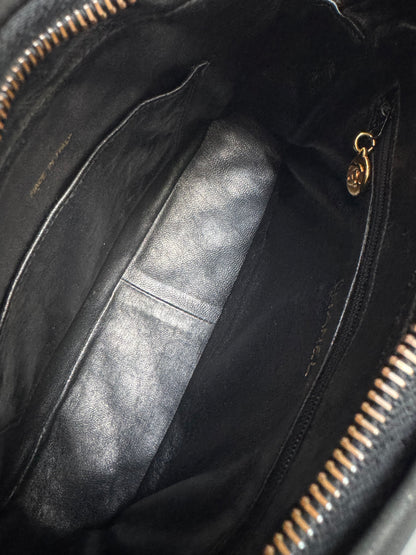 CHANEL Quilted Small Diamond CC Camera Bag
