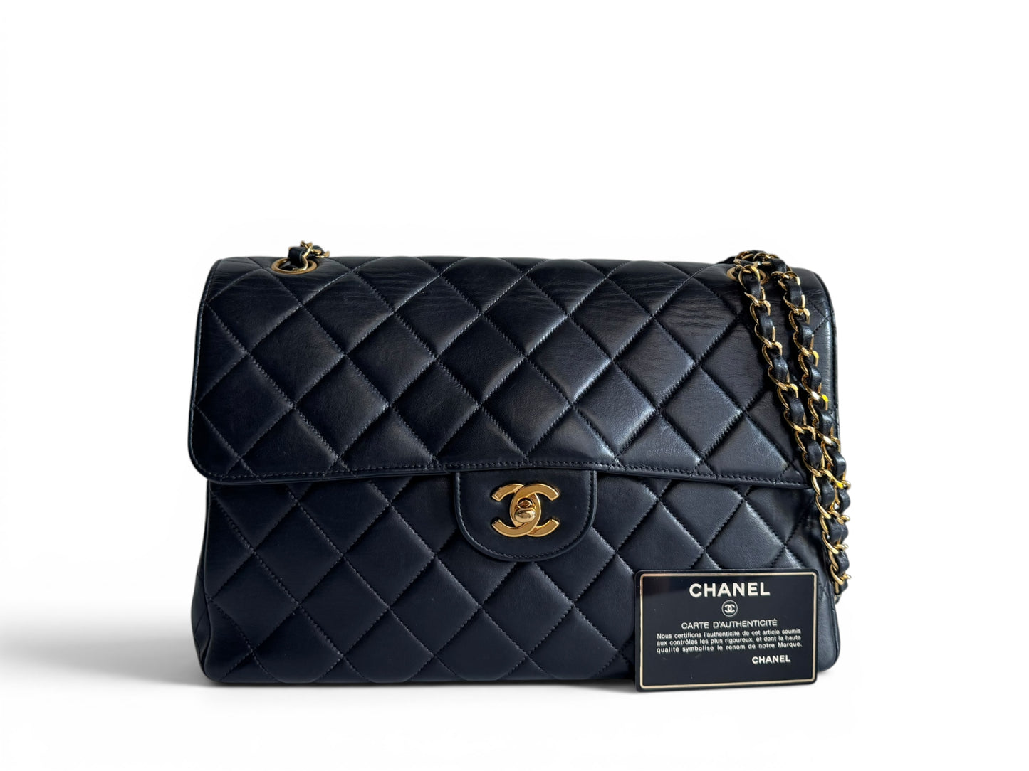 CHANEL Double-Sided Jumbo Flap Bag