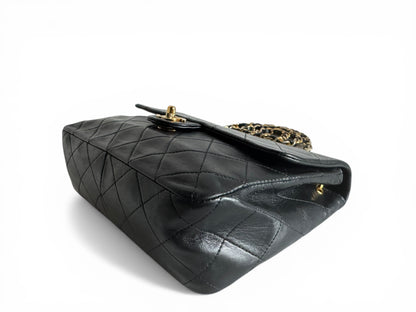 CHANEL Lambskin Quilted Small Single Flap