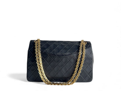 CHANEL Lambskin Medium Mademoiselle Double Flap